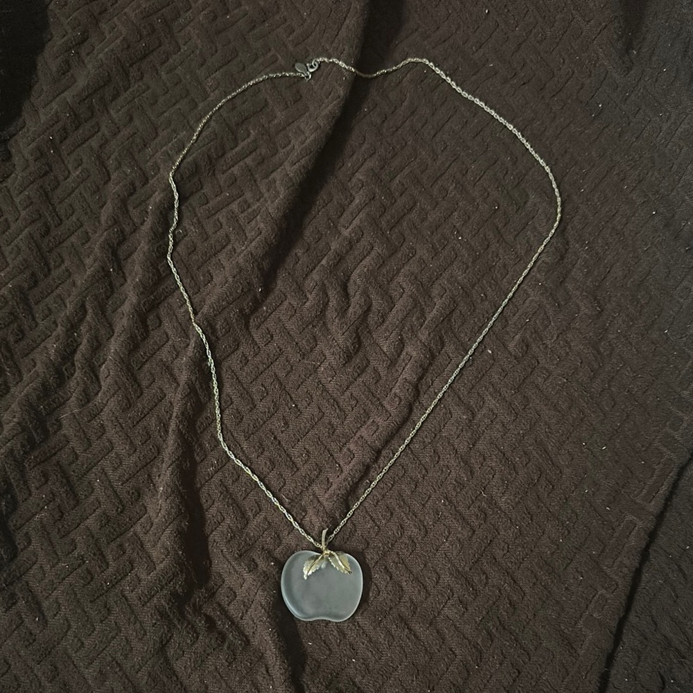 Avon Silver Necklace Minimalist Charm
